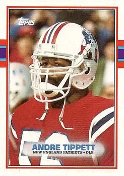 Andre Tippett 1989 Topps #196 Sports Card