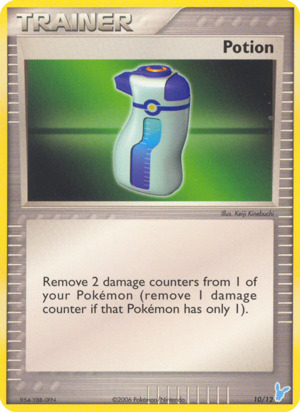 Potion (Trainer: Item) (10/12) - EX Trainer Kit 2 Minun Pokémon Card