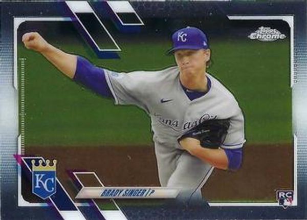 Brady Singer 2021 Topps Chrome Baseball #166