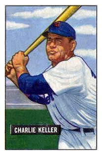 Charlie Keller 1951 Bowman #177 Sports Card