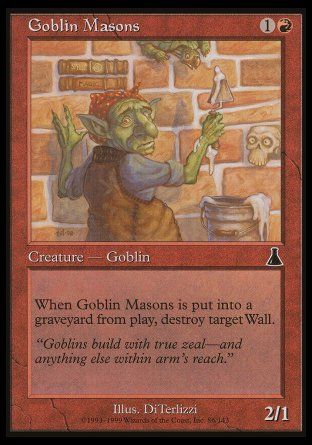 Goblin Masons (Urza's Destiny) Trading Card