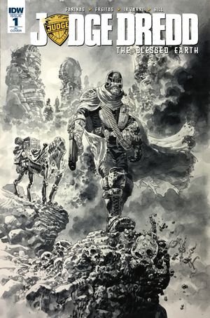 Judge Dredd Blessed Earth #1 (10 Copy Cover)