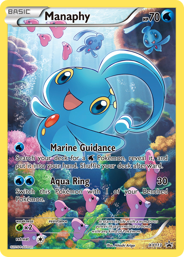 Manaphy (XY113) - XY Black Star Promos