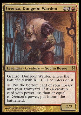 Grenzo, Dungeon Warden (Conspiracy) Trading Card