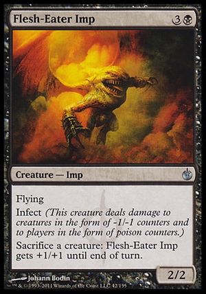 Flesh-Eater Imp (Mirrodin Besieged)