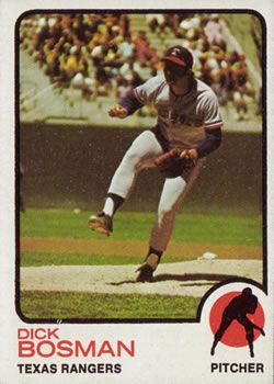 Dick Bosman 1973 Topps #640 Sports Card
