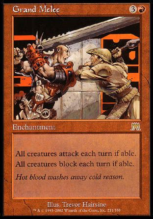 Grand Melee (Onslaught) Trading Card