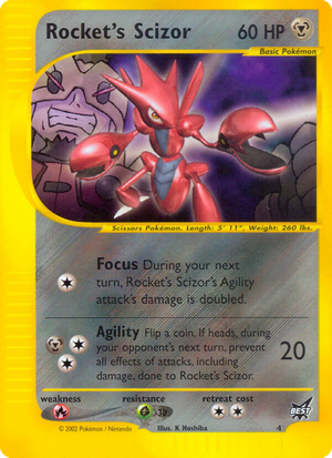 Rocket's Scizor (4/9) - Best of Game