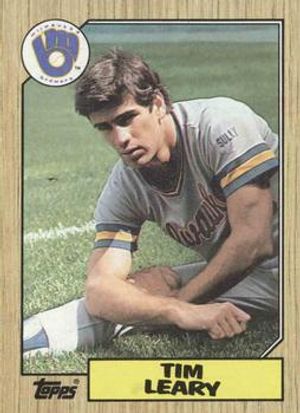 Tim Leary 1987 Topps #32