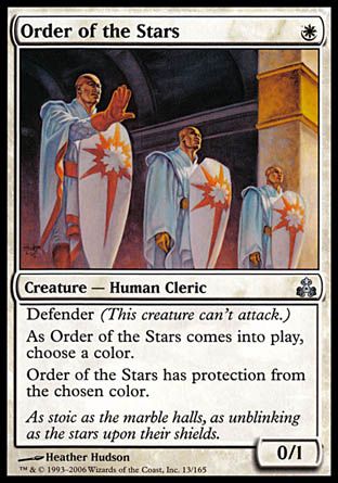 Order of the Stars (Guildpact) Trading Card