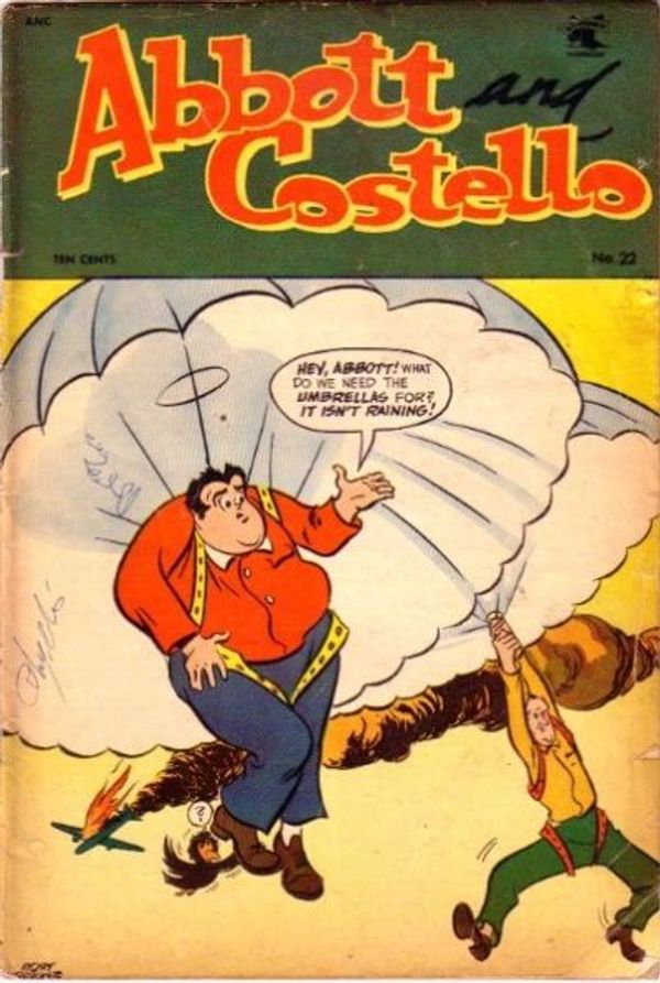 Abbott and Costello Comics #22