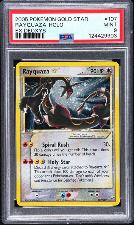 Rayquaza ★ Star (107/107) - Deoxys