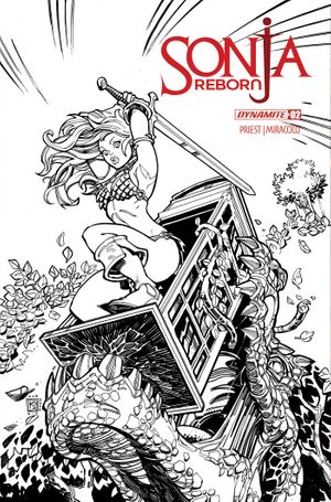 Sonja Reborn #2 (Cvr H Inc 1:10 Chad Hardin Line Art Variant)