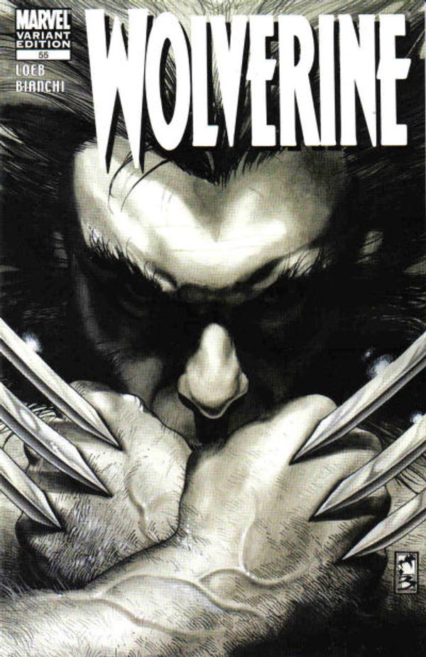 Wolverine #55 (B&W)