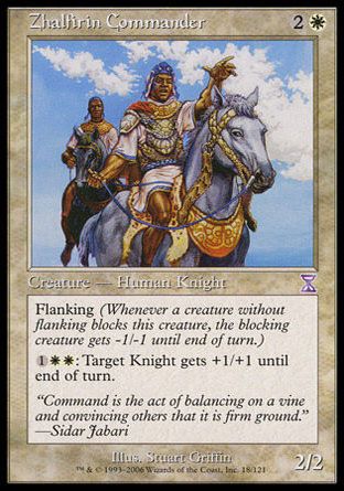 Zhalfirin Commander (Time Spiral) Trading Card