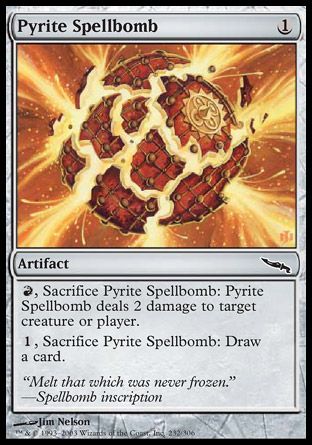 Pyrite Spellbomb (Mirrodin) Trading Card