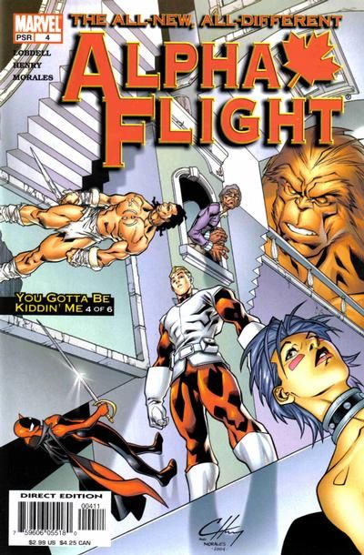 Alpha Flight #4 Comic