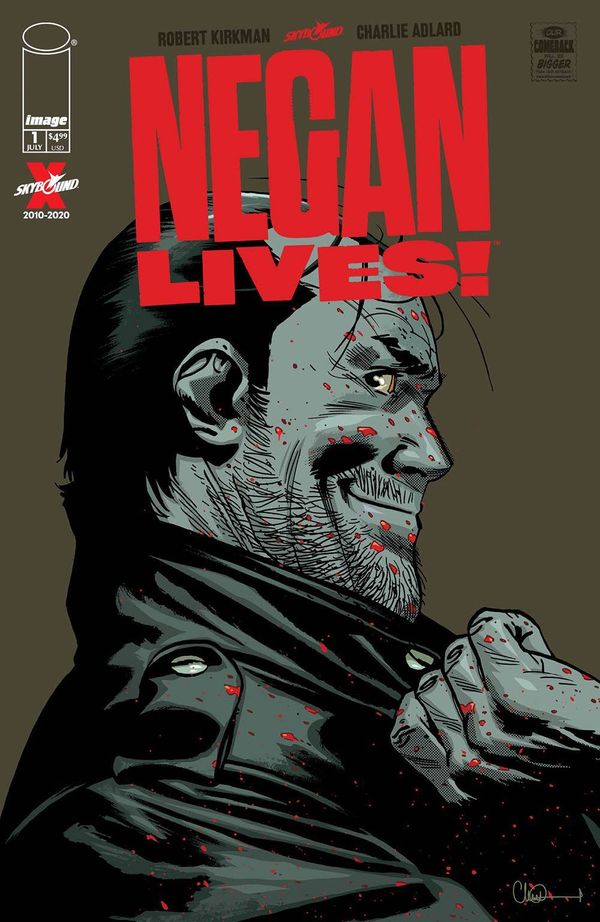 Negan Lives #1 (Red Foil Edition)
