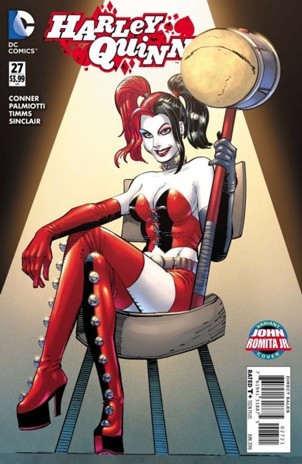 Harley Quinn #27 (Romita Variant Cover)