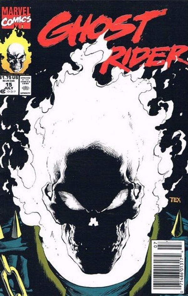 Ghost Rider #15 (Newsstand Edition)