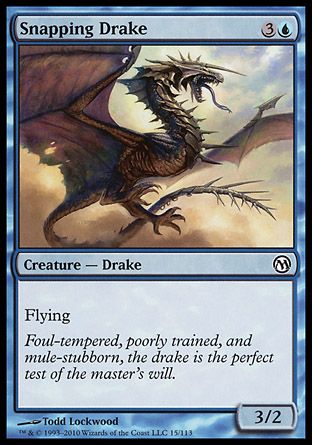 Snapping Drake (Duels of the Planeswalkers) Trading Card