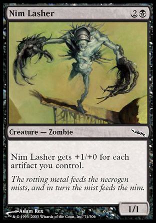 Nim Lasher (Mirrodin) Trading Card