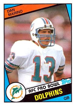 Miami Dolphins Sports Card