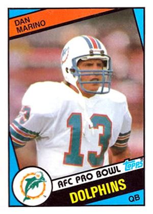 Dan Marino 1984 Topps #123