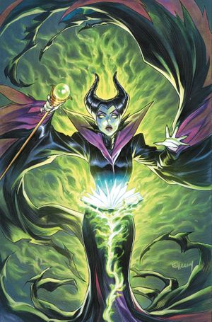 Disney Villains Maleficent #1 (Cvr I Inc 1:15 Ellery Santos Virgin Variant)