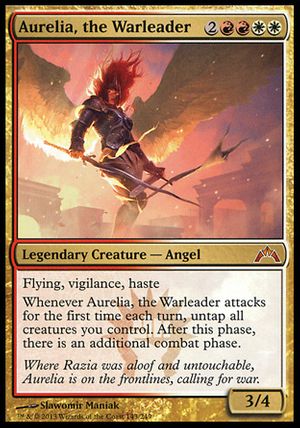 Aurelia, the Warleader (Gatecrash)