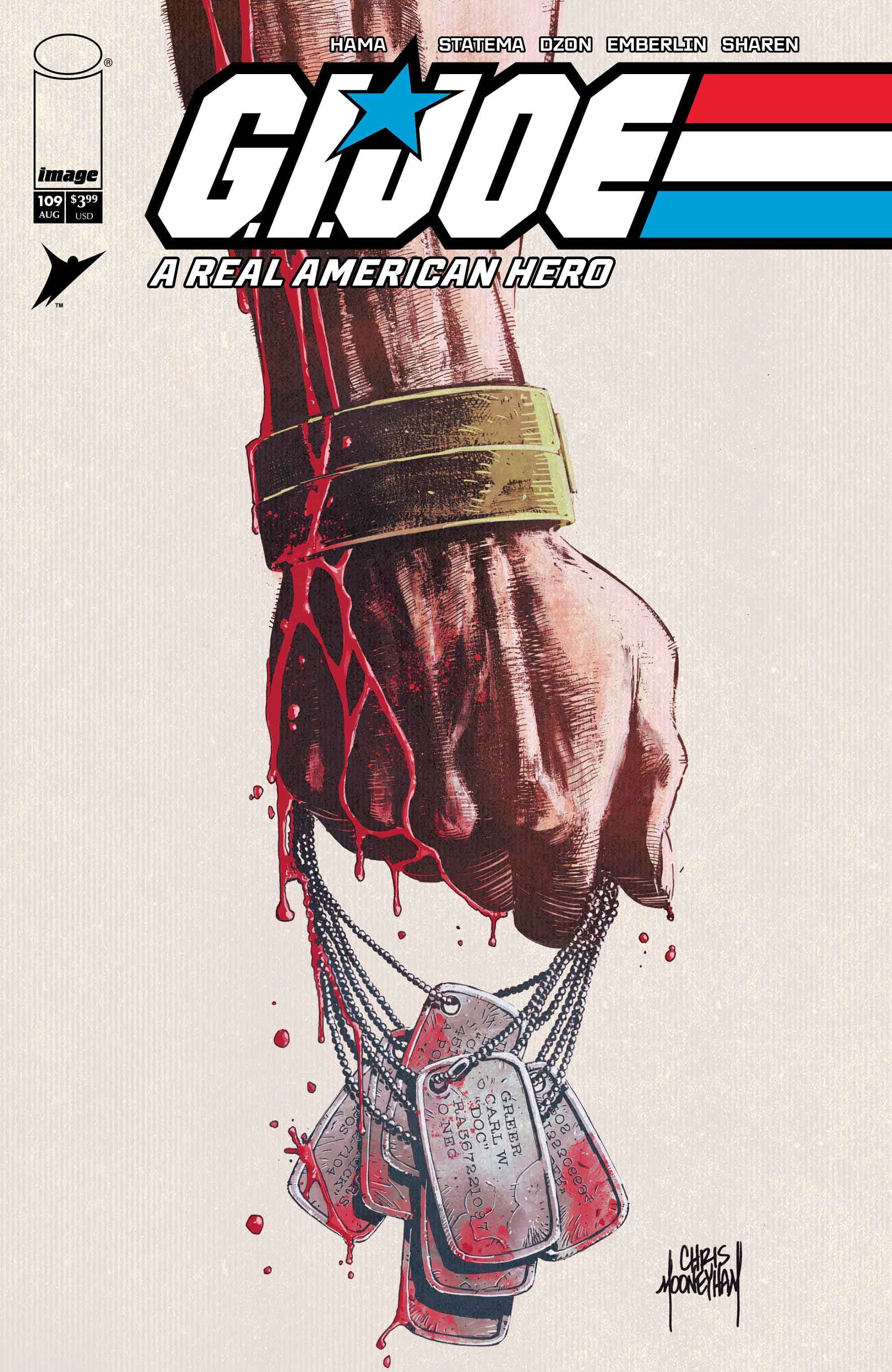 G.I. Joe, A Real American Hero #109 (Hama Files Edition Cvr B Chris Mooneyham Variant) Comic