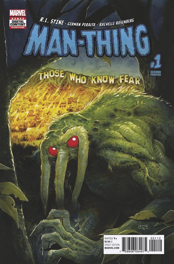 Man-thing #1 (2nd Printing)