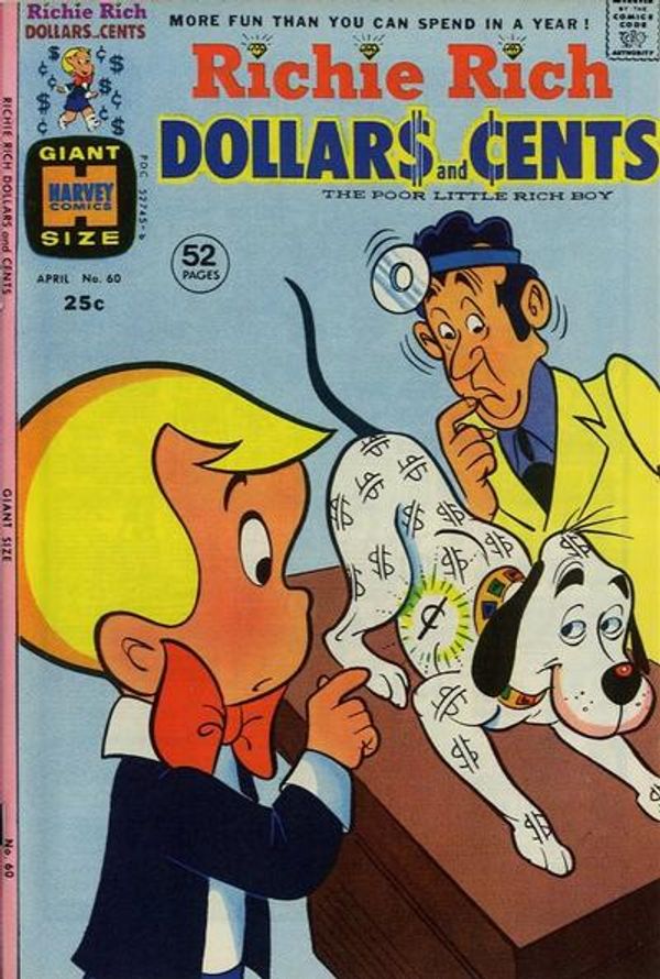 Richie Rich Dollars and Cents #60