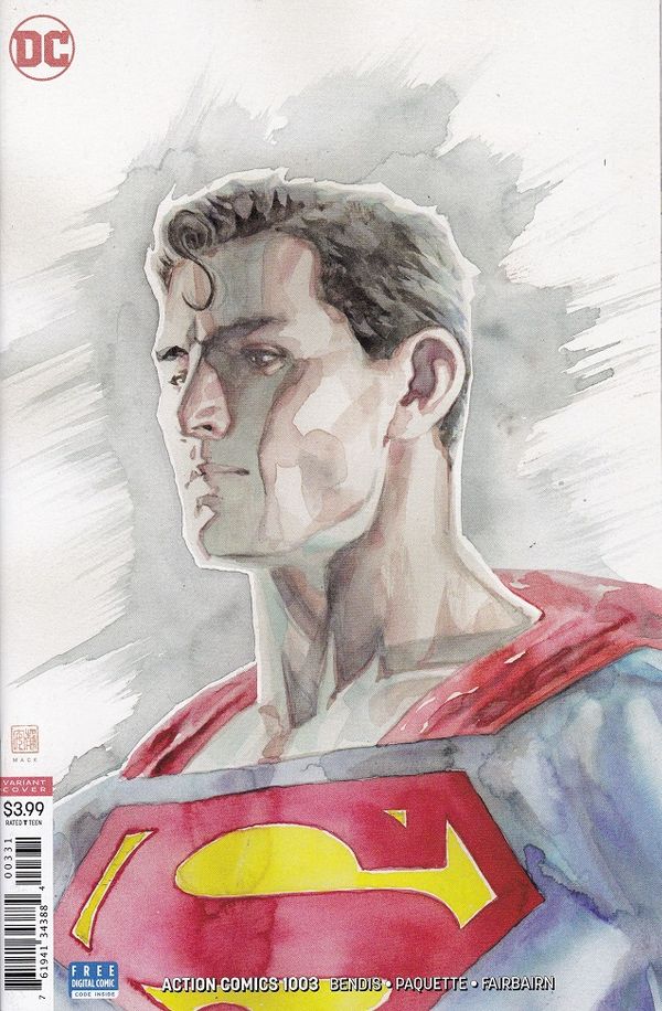 Action Comics #1003 (Mack Variant Cover)