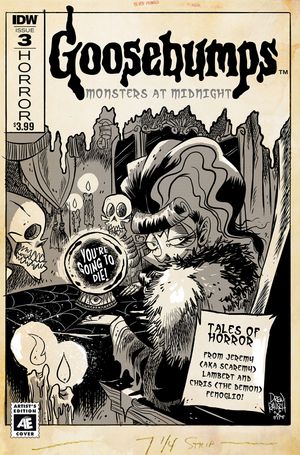 Goosebumps Monsters At Midnight #3 (Cover B Artist Cover Rausch)