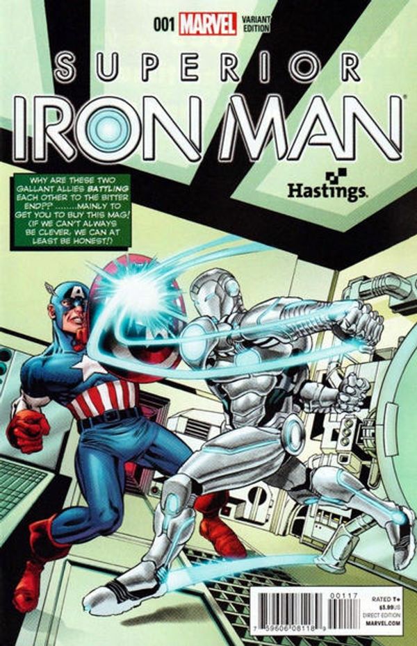 Superior Iron Man #1 (Hastings Edition)