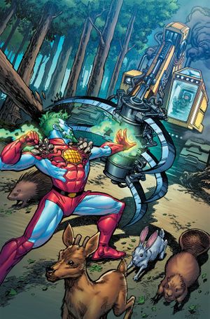 Captain Planet #4 (Cvr F Chad Hardin Ltd Virgin Variant)