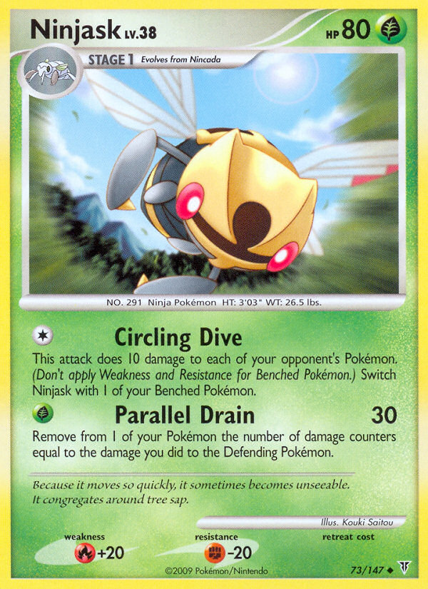 Ninjask (73/147) - Supreme Victors Pokémon Card