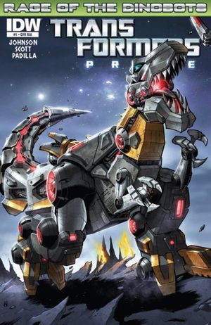 Transformers Prime: Rage of the Dinobots #1 (Retailer Incentive Edition A)