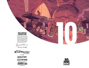 Help Us Great Warrior #1 (10 Copy 10 Year Cover Paroline La)