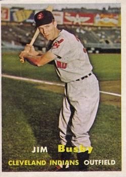 Jim Busby 1957 Topps #309 Sports Card