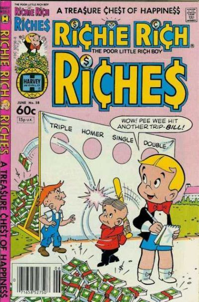 Richie Rich Riches #58 Comic