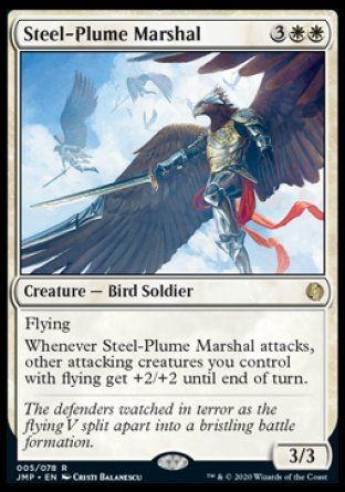 Steel-Plume Marshal (Jumpstart) Trading Card