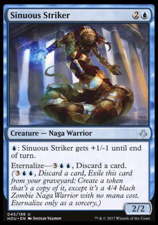 Sinuous Striker (Hour of Devastation) Trading Card