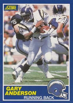 Gary Anderson 1989 Score #64 Sports Card