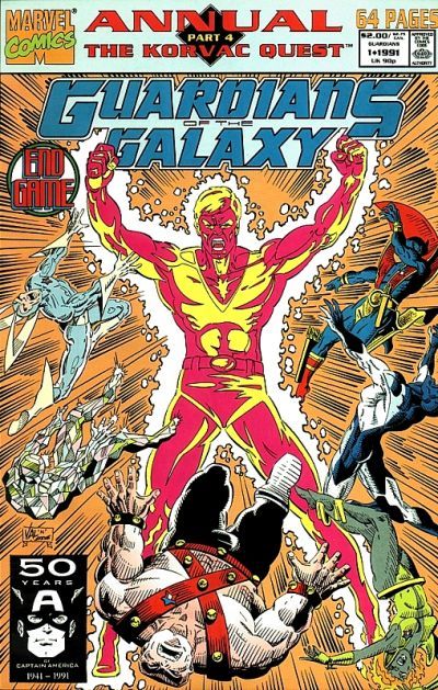 Guardians of the Galaxy Annual #1 Comic