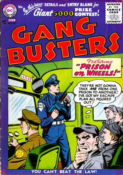 Gang Busters #54 Comic