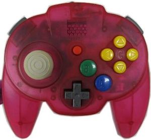 Nintendo 64 Hori Controller [Transparent Red]