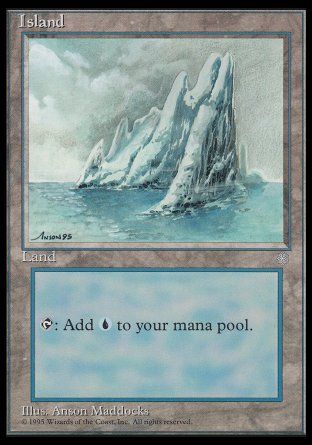 Island (Ice Age) Trading Card