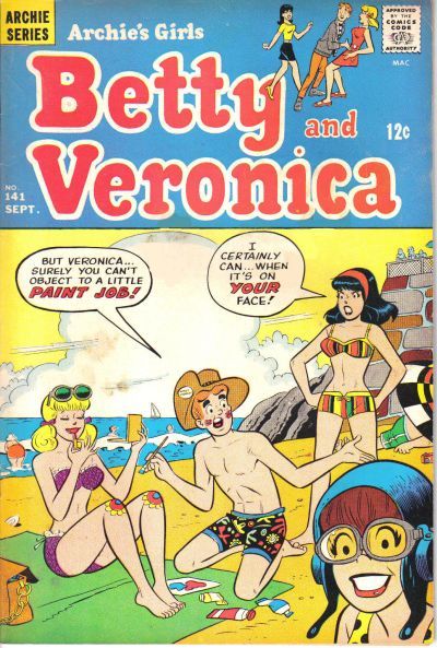 Archie's Girls Betty and Veronica #141 Comic